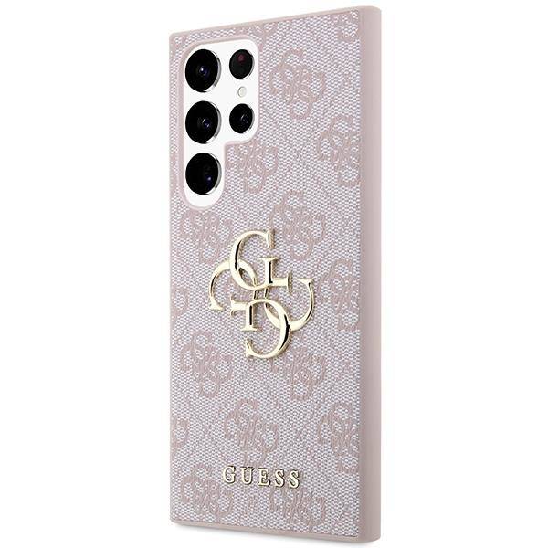 Ekskluzywne etui z Guess 4G Big Metal Logo dla Galaxy S23 Ultra
